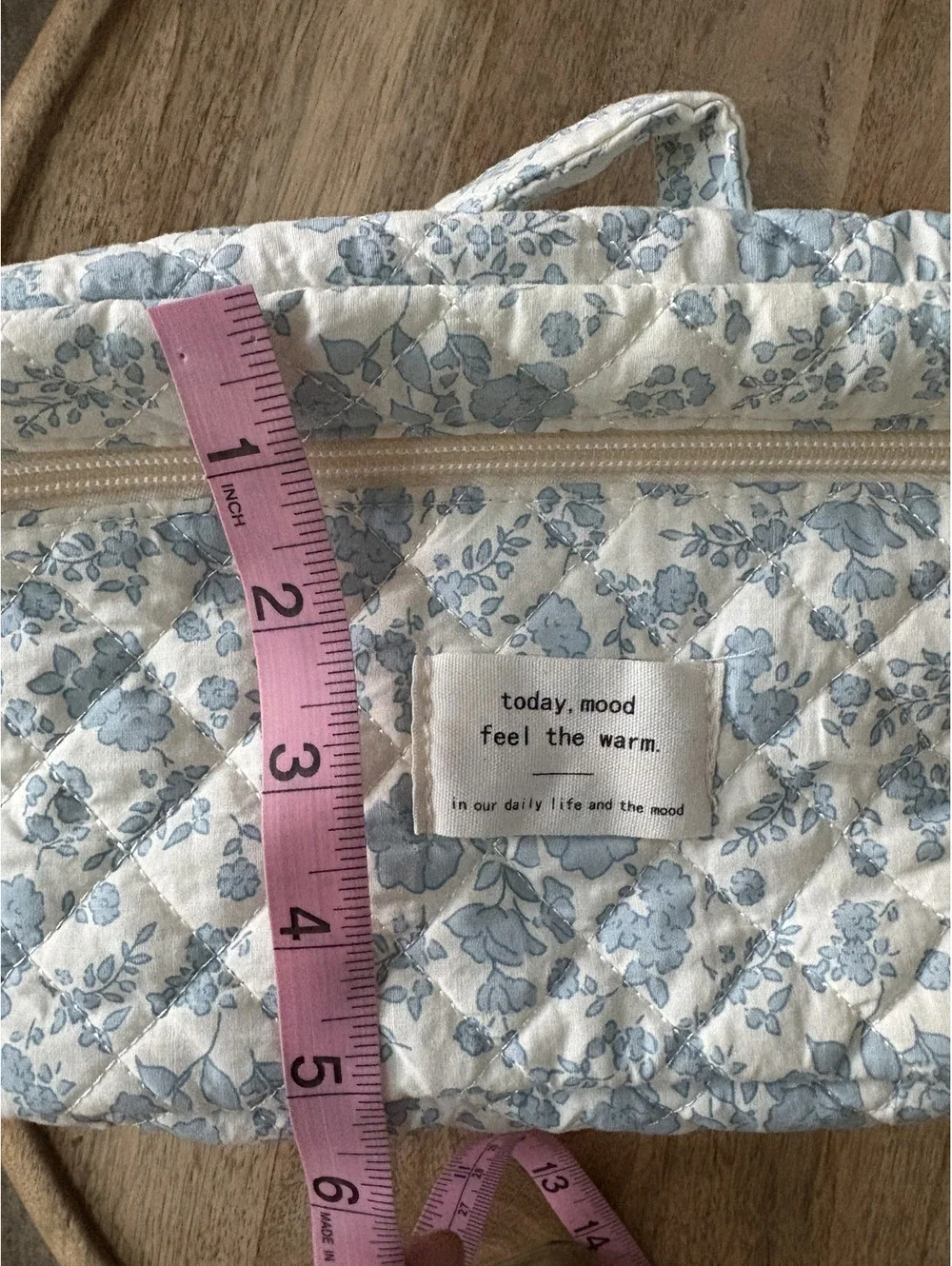 N/A quilted floral